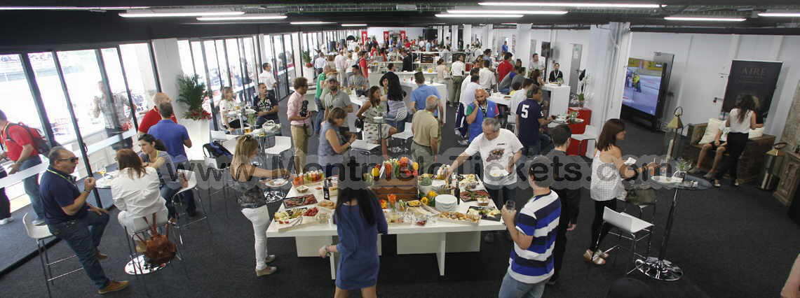 Panorámica Piso Box Circuit de Catalunya